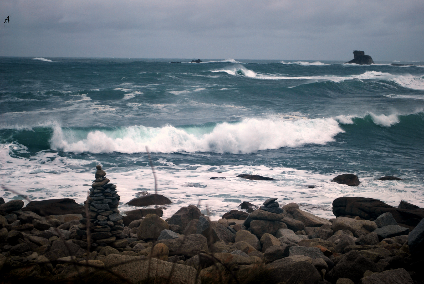 Ile Grande Jour de Pluie