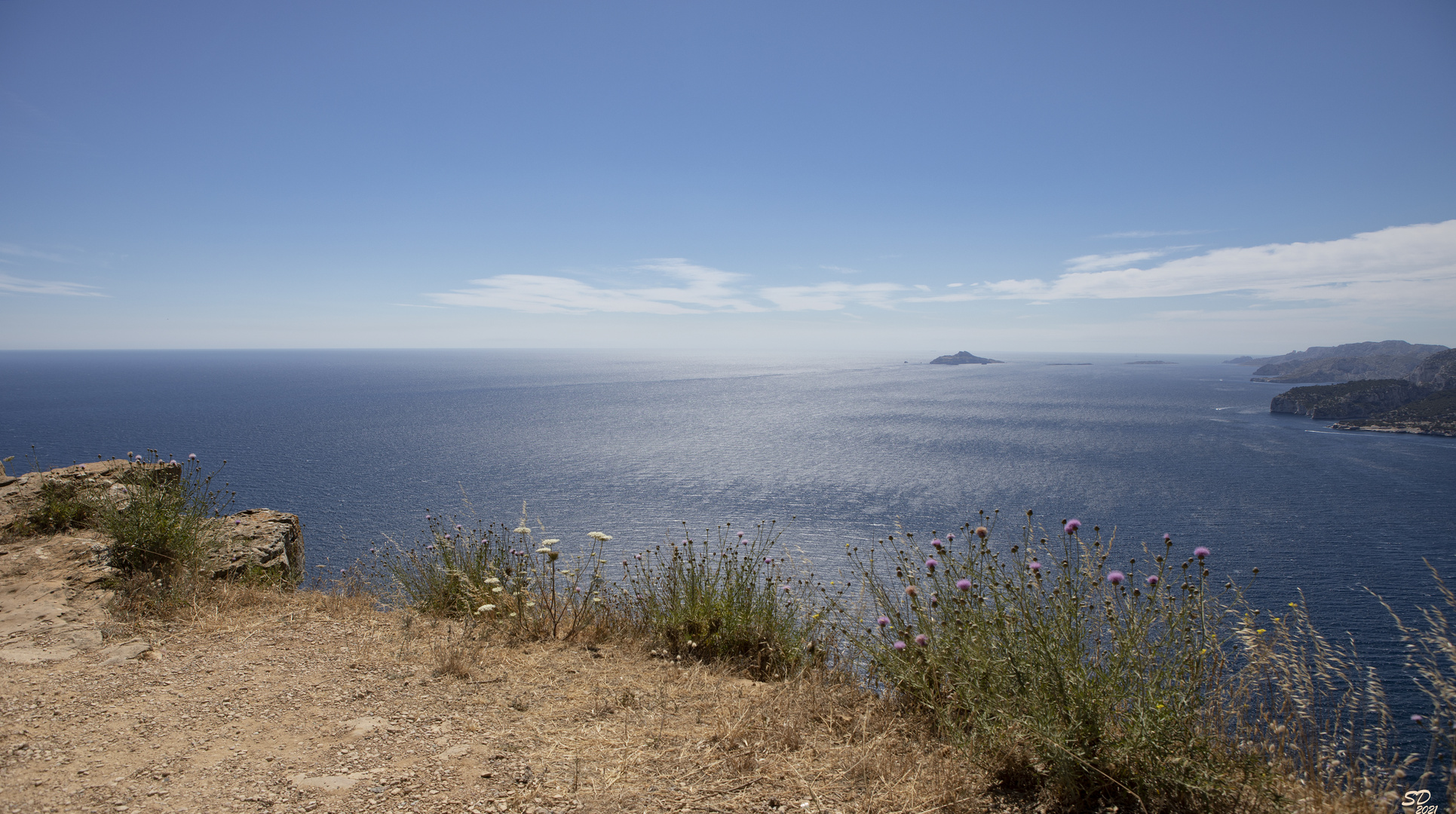 Ile Riou de la route des crêtes