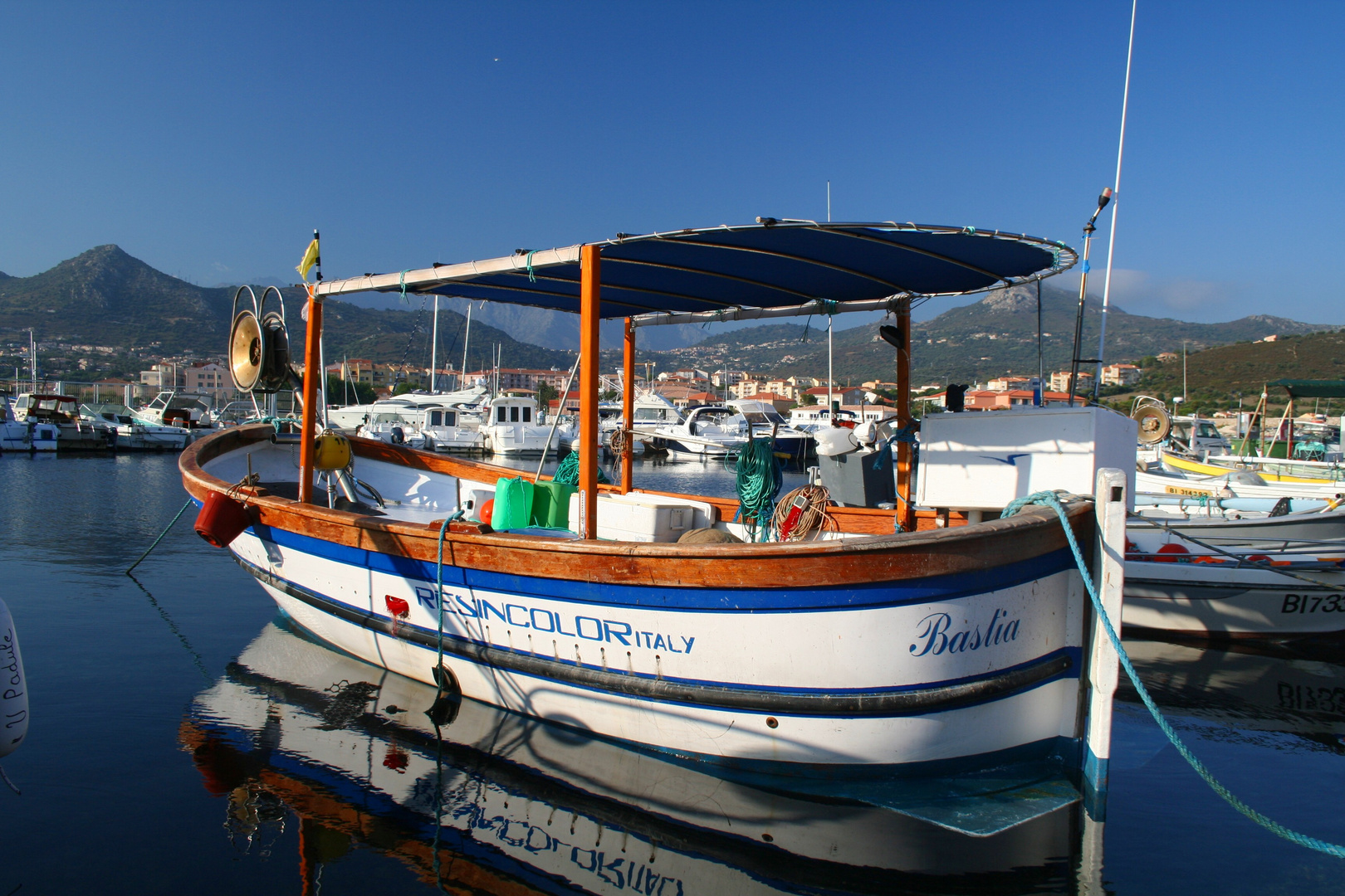 Ile Rousse 7 Uhr morgens