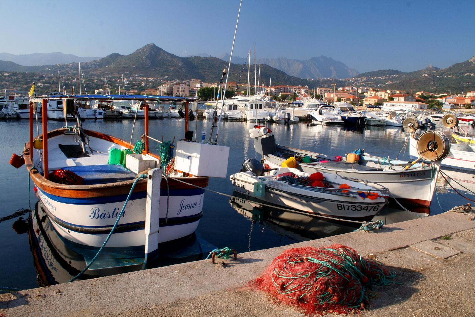 Ile Rousse en matin