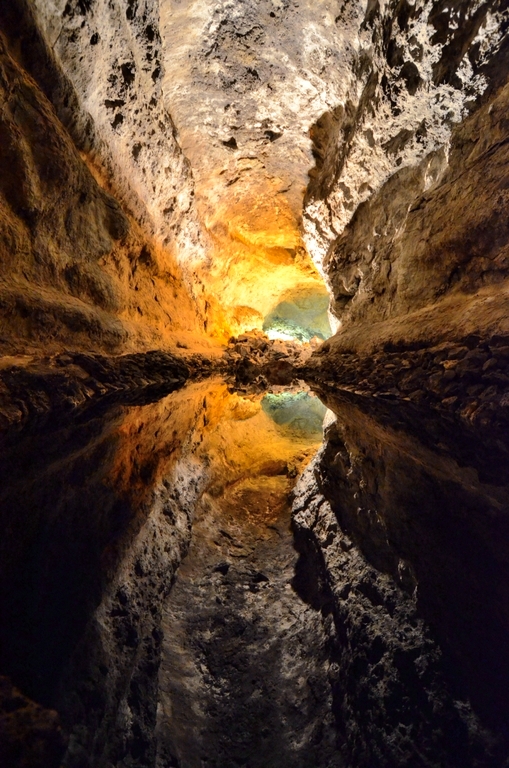 Iles Canaries - Lanzarote - Cueva De Los Verdes - Mystère sur l'image !!!