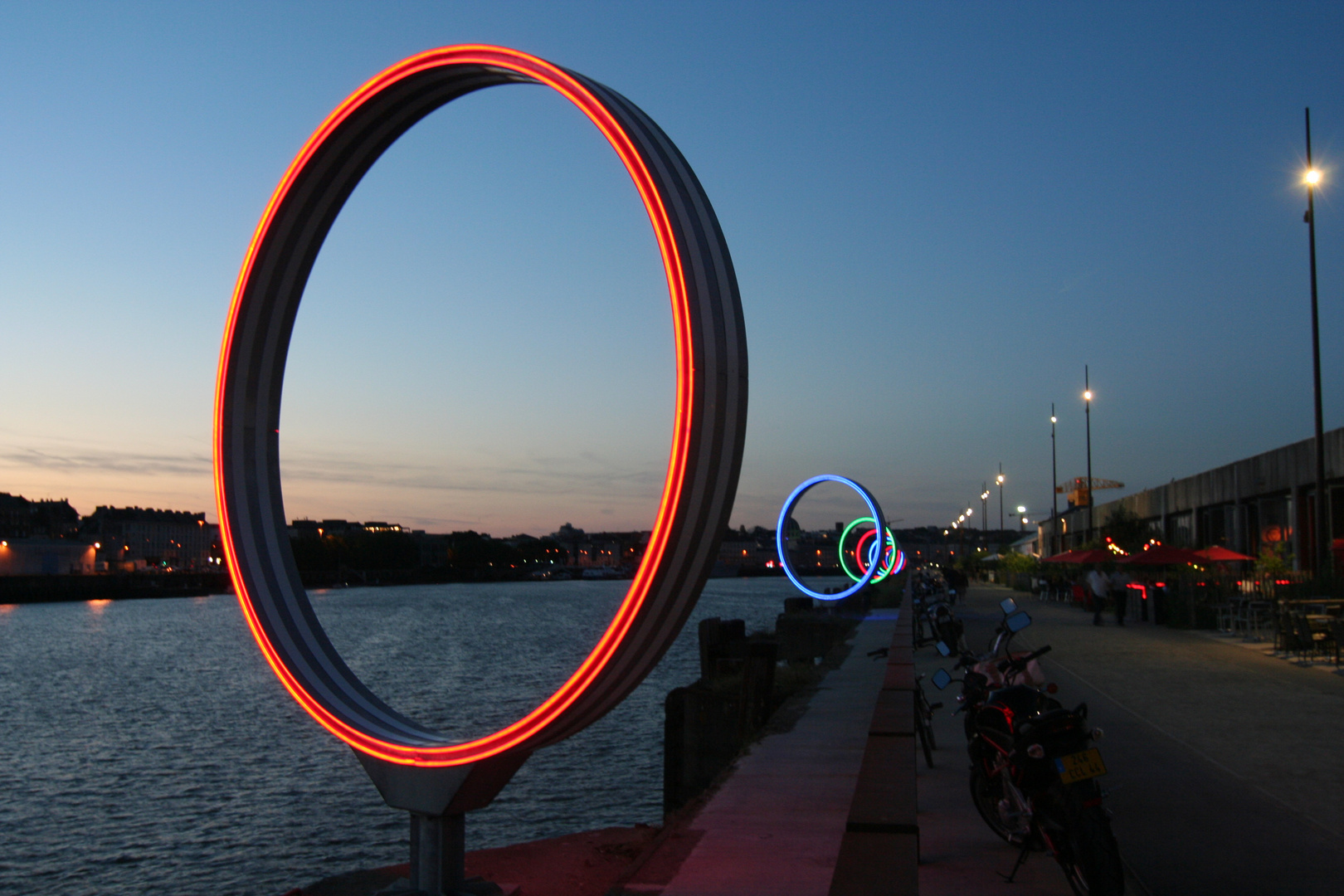 Iles de Nantes la Nuit