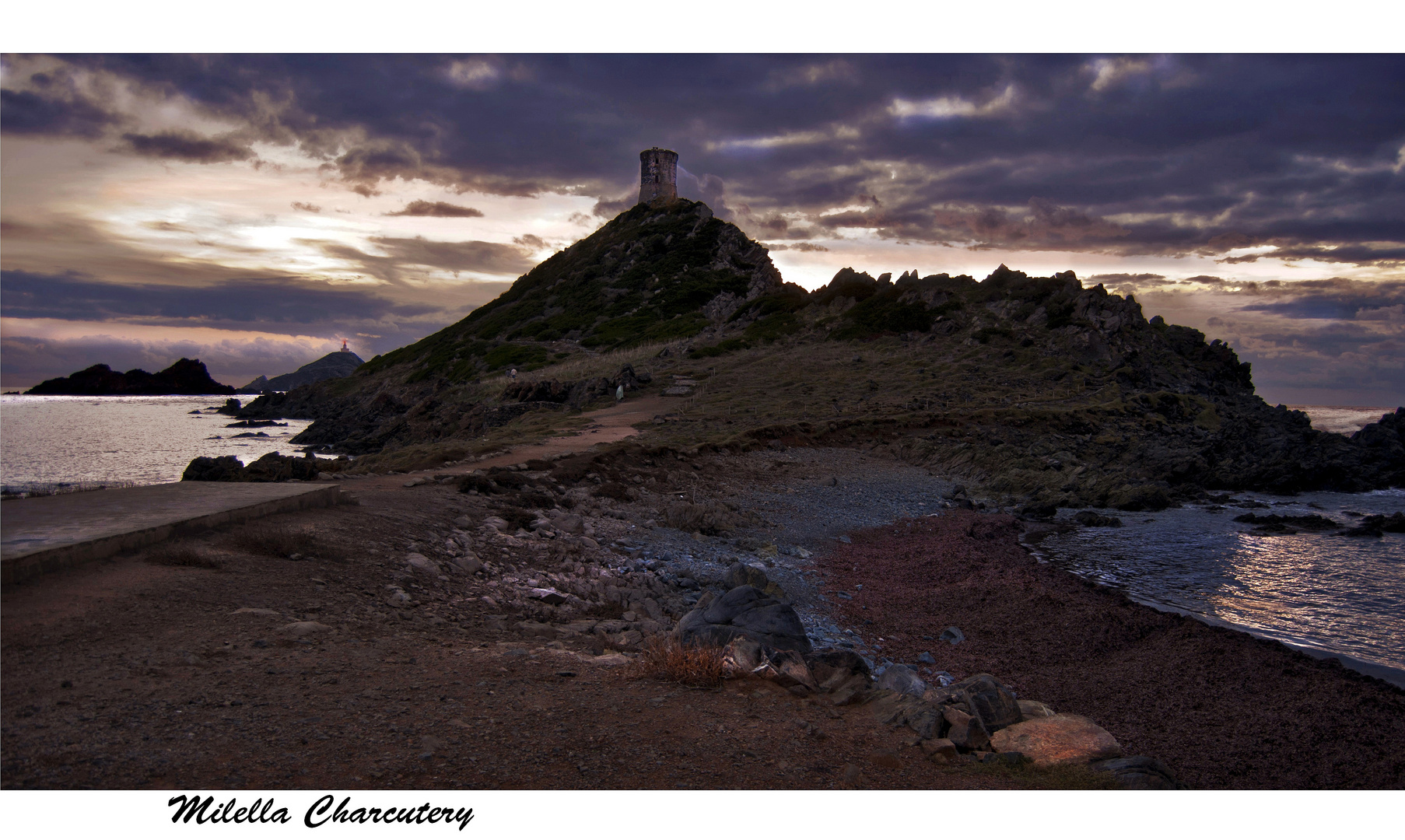 Iles sanguinaires.Corsica