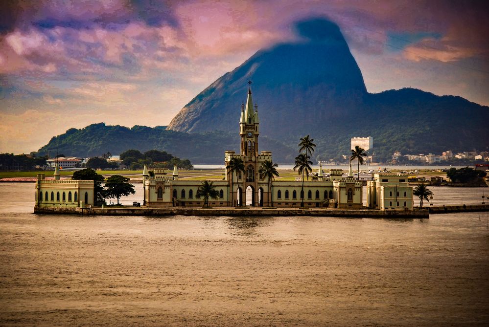 ilha fiscal castle Foto & Bild south america, landschaft, sonstiges