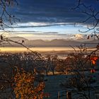 Ilkahöhenblick mit Herbstfarben