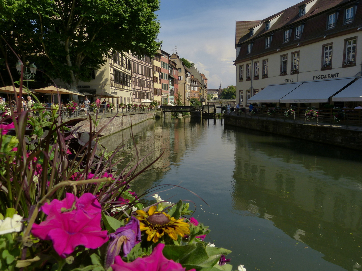 Ill in Petite france Straßburg !