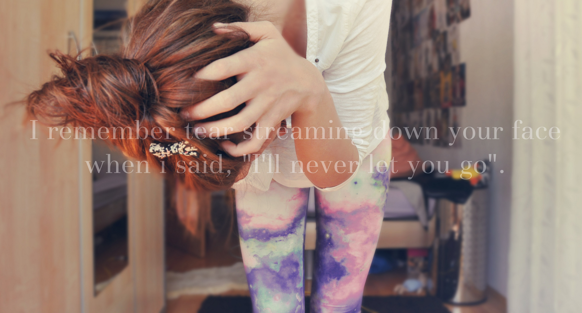 i'll never let you go