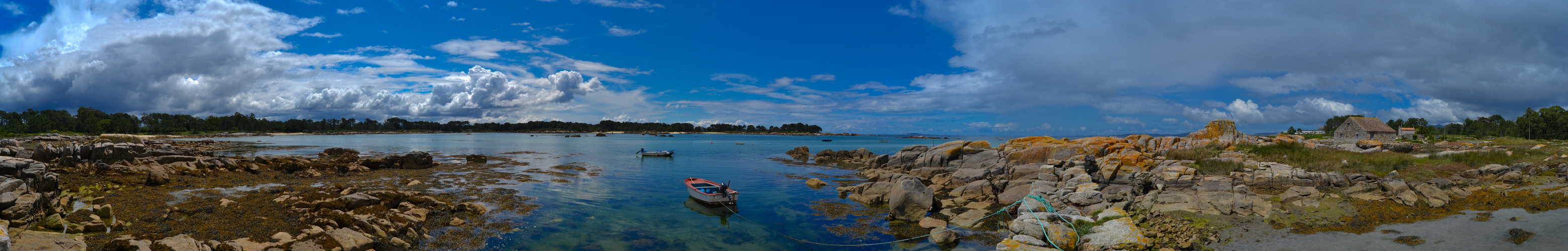 Illa de Arousa Panoramic Photo