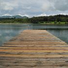 Illasbergsee bei Regen