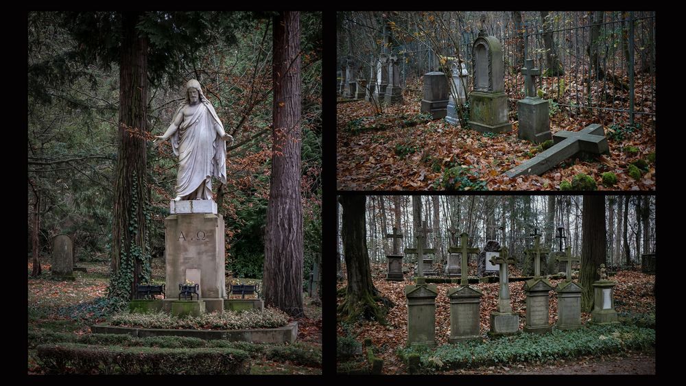 Illenauer Waldfriedhof von 1858