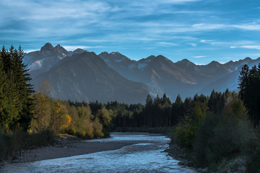 Iller im oberen Allgäu