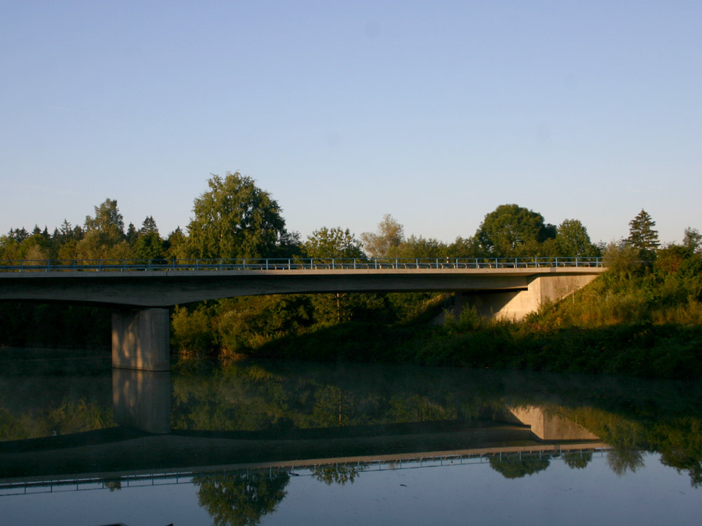 Illerbrücke am Morgen