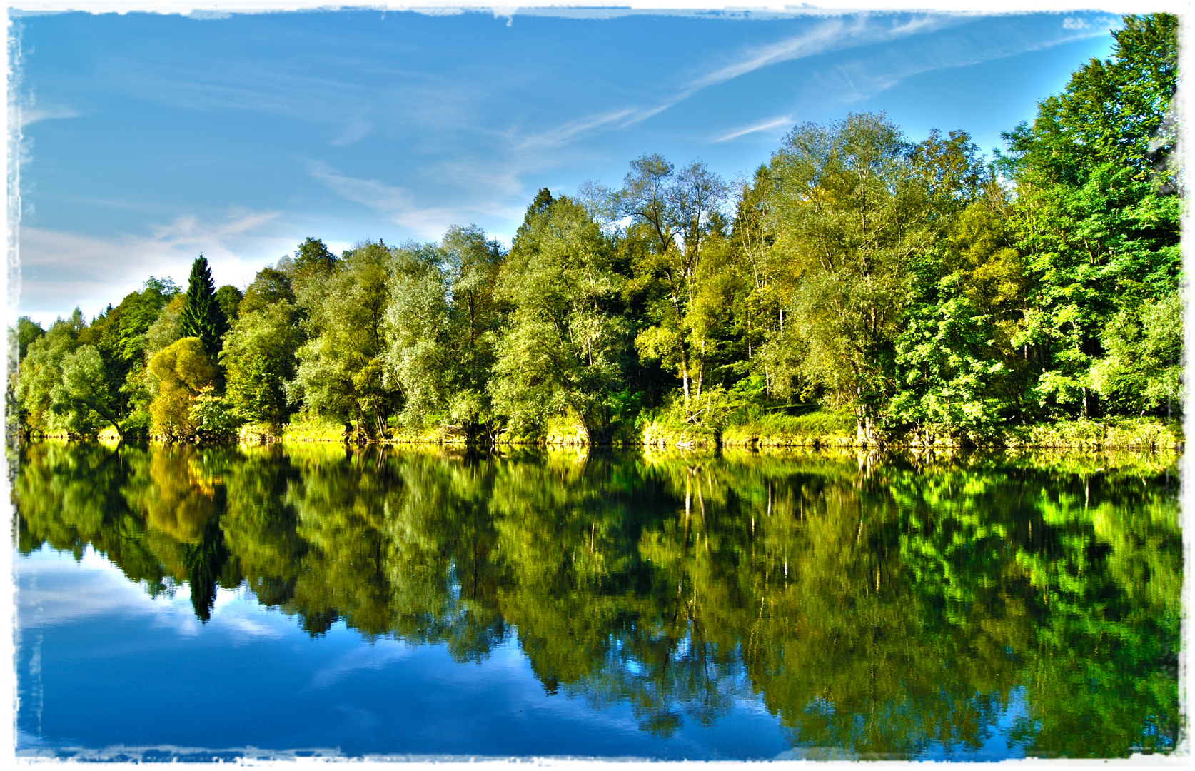 Illerufer in HDR