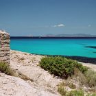 Illetes: Blick auf Es Vedra und Ibiza