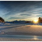 Illlasbergsee im Winterkleid