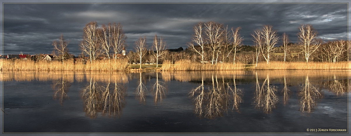 Illmensee im Winter