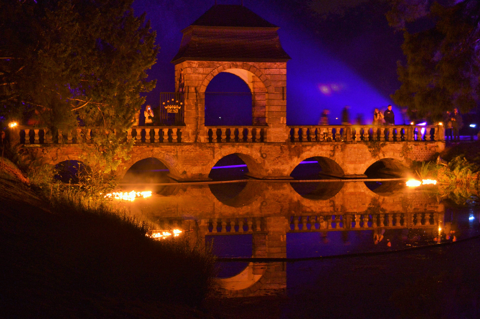 Illumina 2014 Schloss Dyck Brücke