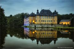 Illumina 2014 .... Schloß Dyck zur blauen Stunde