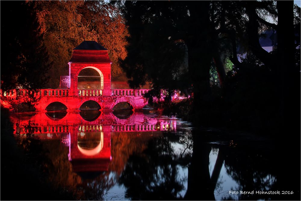 illumina Schloss Dyck - Poesie des Lichts 2016