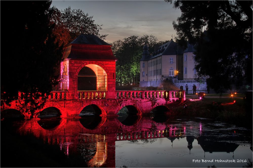 illumina Schloss Dyck - Poesie des Lichts 2016