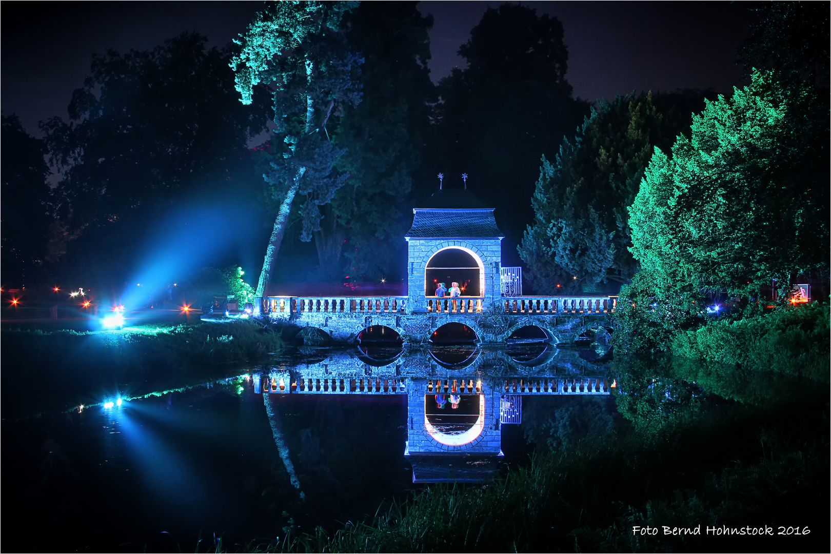 illumina Schloss Dyck - Poesie des Lichts 2016