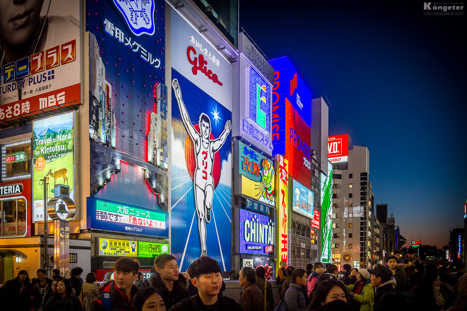 * * * Illuminated Advertising - Dotonbori-Bridge * * *