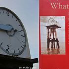 * Illuminated clock -faced tide gauge *