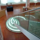 illuminated glass stairs