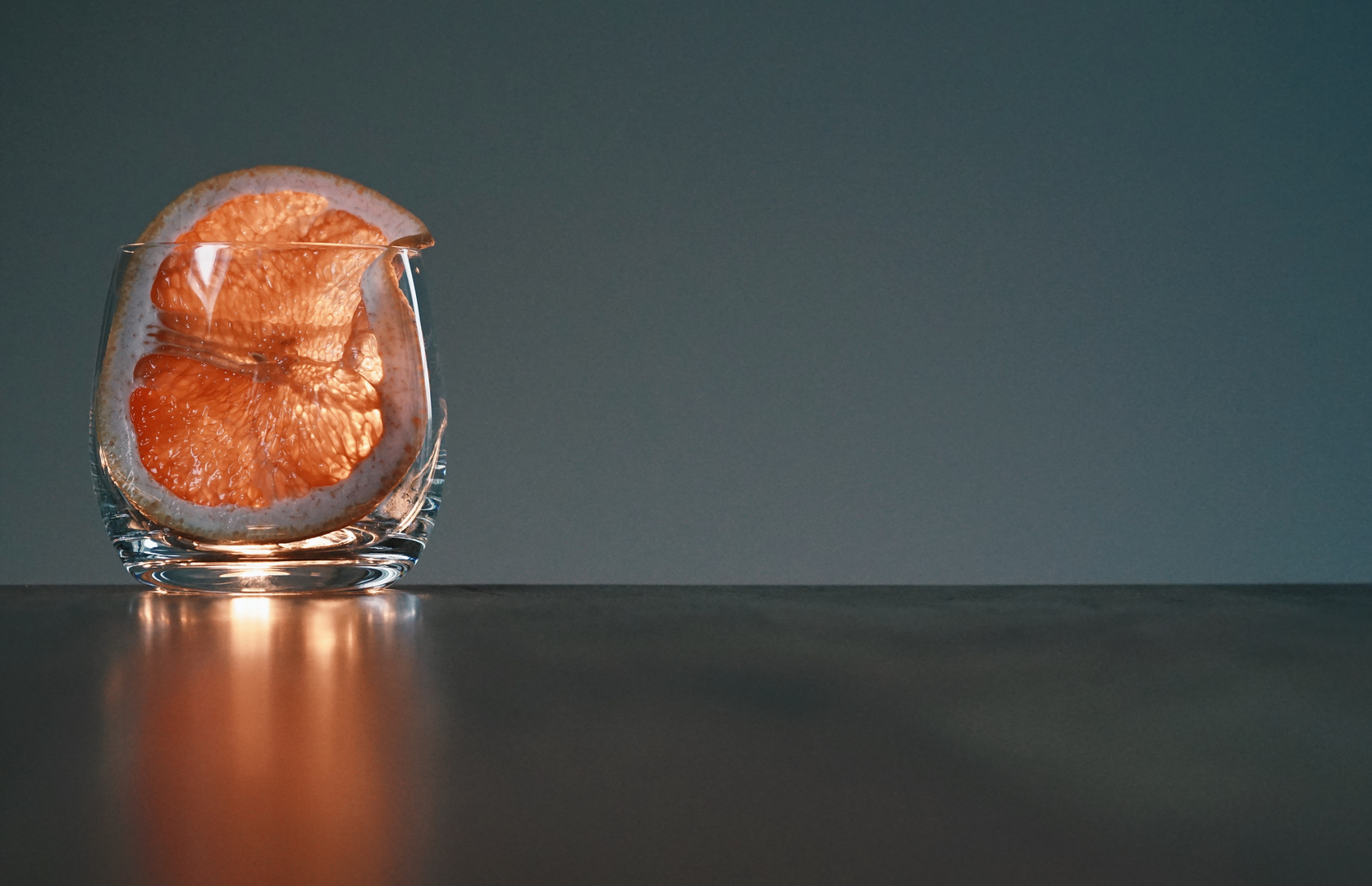 Illuminated Grapefruit