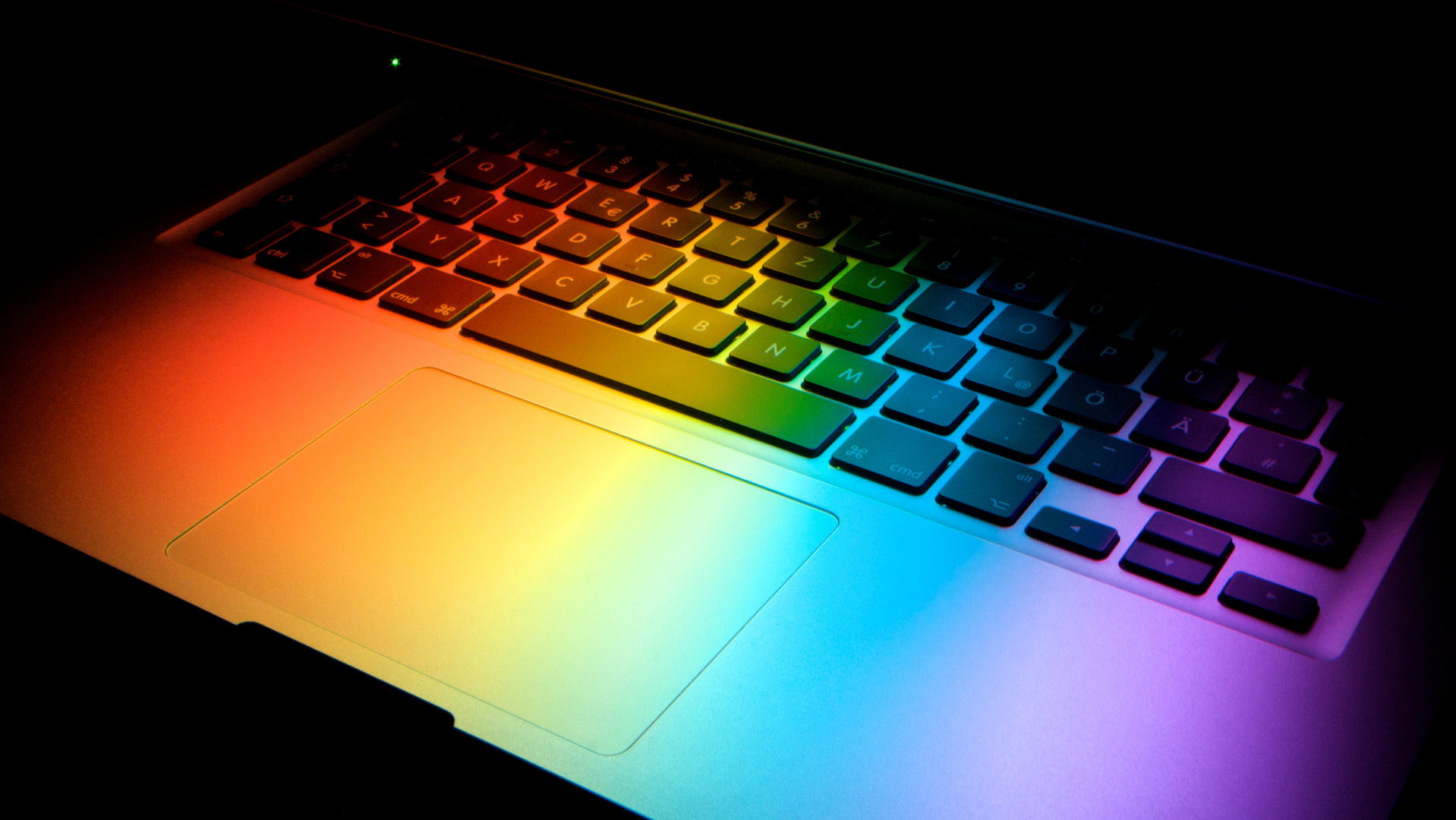 Illuminated MacBook