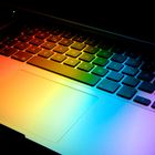 Illuminated MacBook