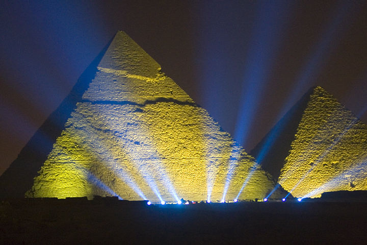 Illuminated Pyramid