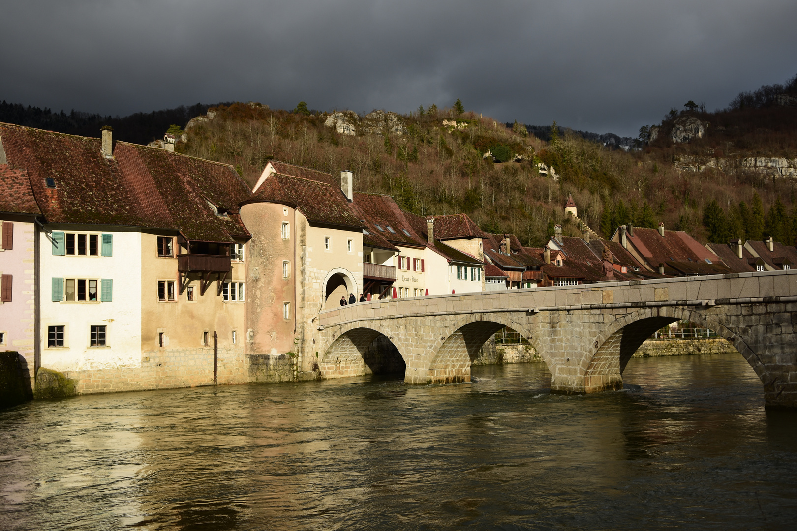 Illuminated Saint-Ursanne