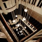 illuminated staircase