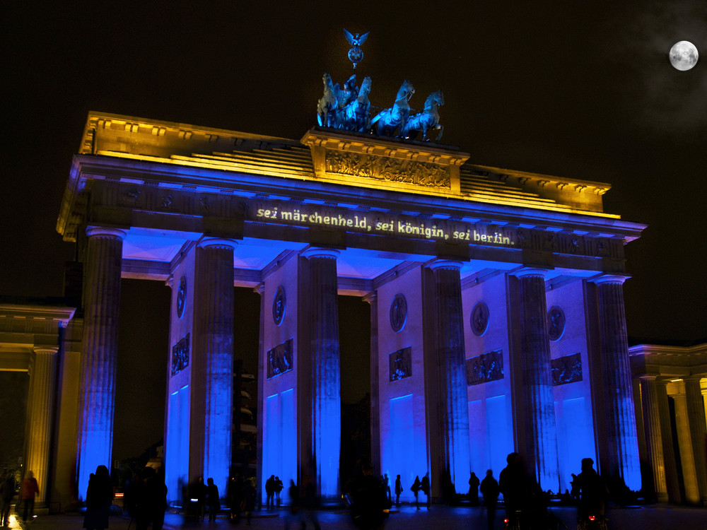 Illumination am Brandenburger Tor