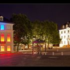 Illumination am Schlossplatz in Saarbrücken