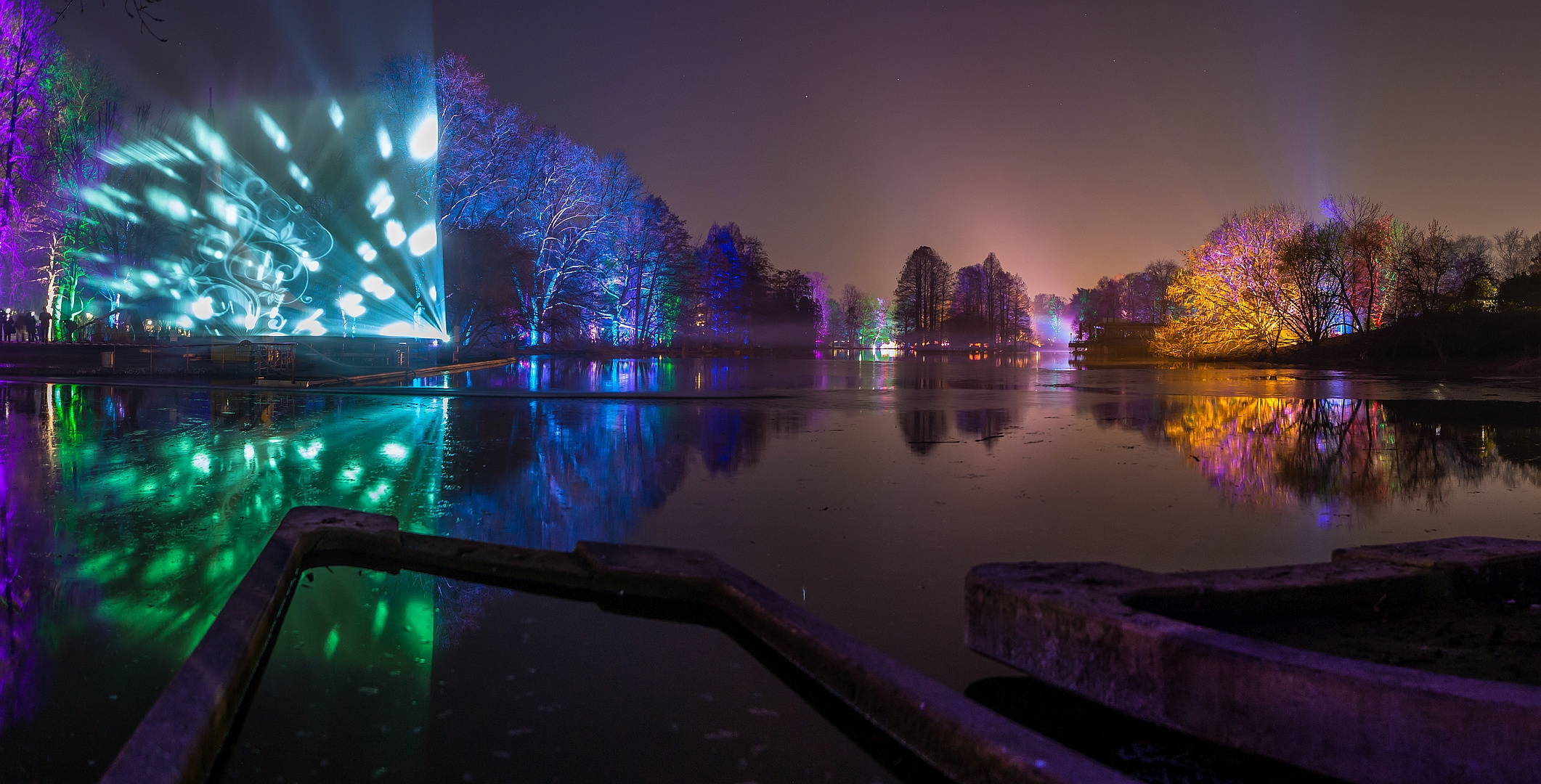 Illumination - auf Wasser - über Wasser