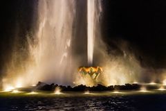 Illumination der Großen Fontaine - Hannover-Herrenhausen