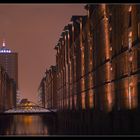 Illumination der Speicherstadt in Hamburg