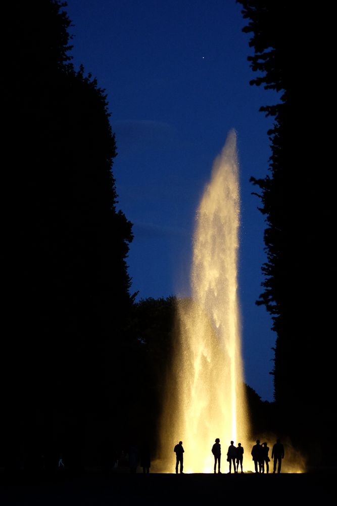 Illumination Herrenhäuser Gärten, Hannover Foto & Bild world, nacht