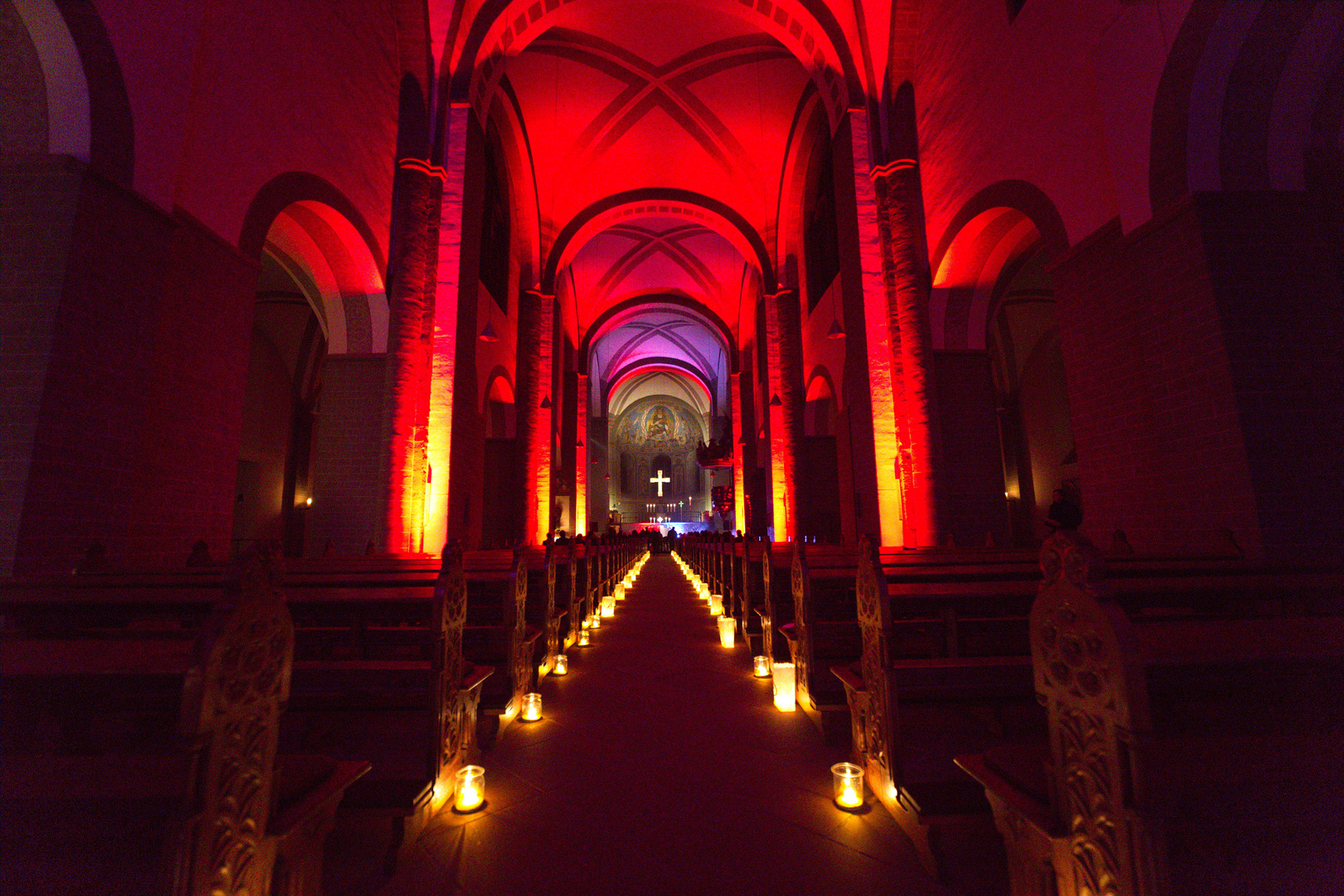 Illumination im Patrokli Dom in Soest