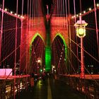 Illumination of the Brooklyn Bridge