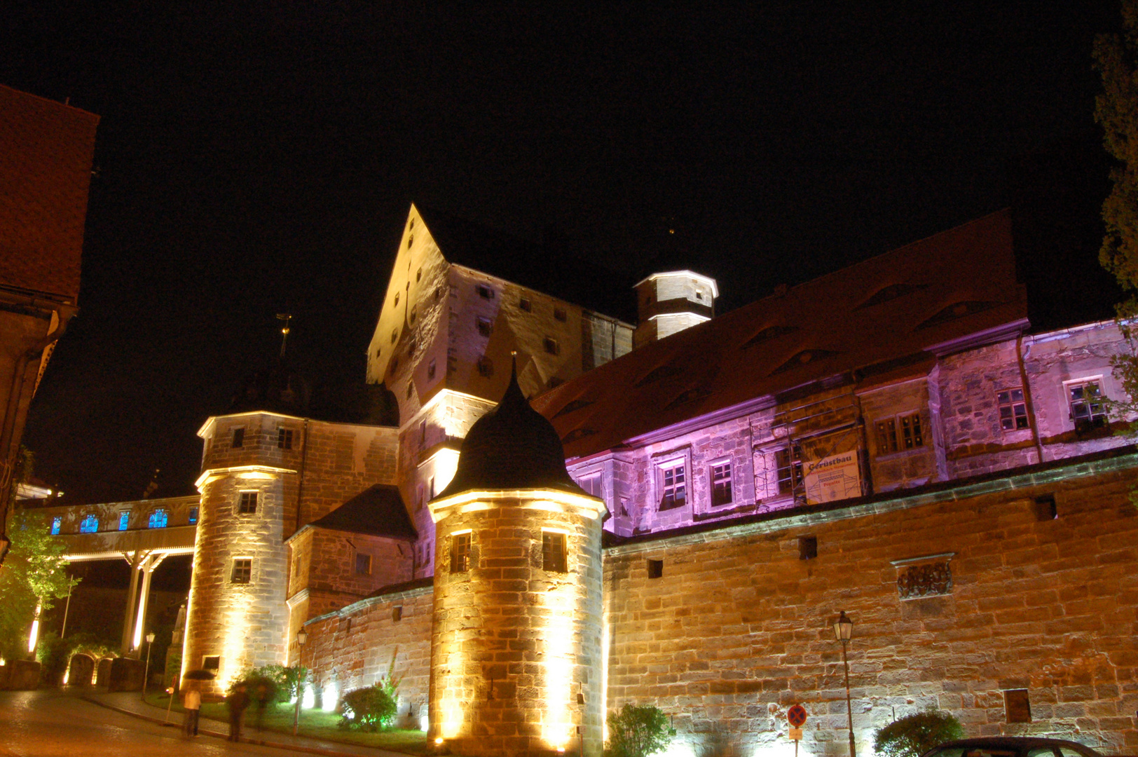 Illumination Schloß Thurnau (2)