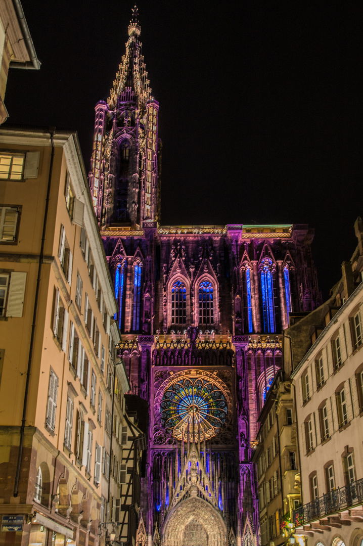 Illuminations de la Cathédrale Strasbourg