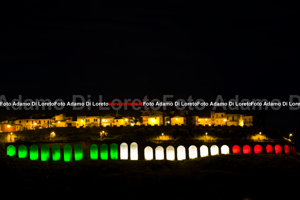 Illuminazione a Tricolore per i 150 anni dell'unità d'Italia