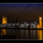 Illuminiation der Houses of Parliament während der Olympiade 2012