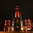 illuminierte Kirche