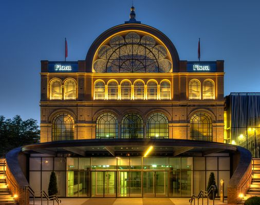 Illuminierte Kölner Flora