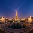 Illuminierter Eiffeltum