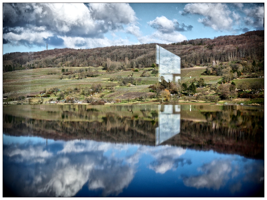 Illusion  lac sur le Tüllinger Berg